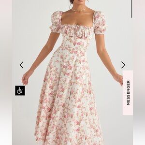 HOUSE OF CB

TALLULAH
ROSE PRINT PUFF SLEEVE MIDI SUNDRESS